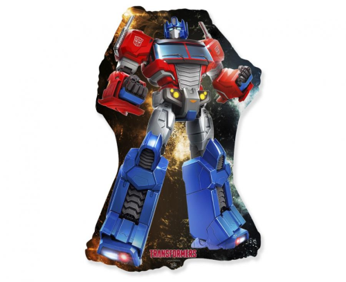 Balon foliowy Transformers Optimus Prime 24 cale - dekoracja urodzinowa dla chłopca od Zabawne Wydry Tychy, Lędziny, Mysłowice