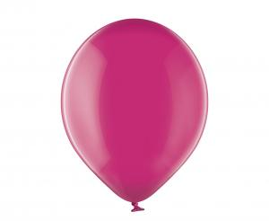 Balon lateksowy Belbal B105 Crystal Fuchsia 12 cali - balony na hel, dekoracje Tychy, Katowice - Zabawne Wydry