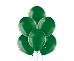 Balon lateksowy Belbal B105 Crystal Green 12 cali - balony na hel, dekoracje Tychy, Katowice - Zabawne Wydry