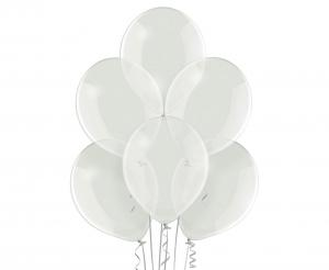 Balon lateksowy Belbal B105 Crystal Clear 12 cali - balony na hel, dekoracje Tychy, Katowice - Zabawne Wydry