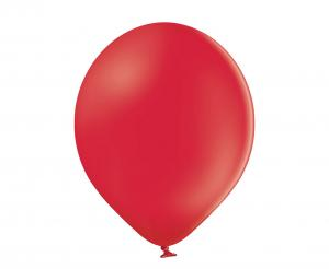 Balon lateksowy Belbal B105 Pastel Red 12 cali - balony na hel, dekoracje Tychy, Katowice - Zabawne Wydry