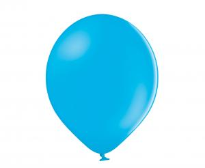 Balon lateksowy Belbal B105 Pastel Cyan 12 cali - balony na hel, dekoracje Tychy, Katowice - Zabawne Wydry