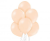 Balon lateksowy Belbal B105 Pastel Peach Cream 12 cali - balony na hel, dekoracje Tychy, Katowice - Zabawne Wydry