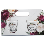 Zestaw dwóch kubków w ozdobnym opakowaniu "Mąż & Żona"