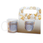 Kubek w ozdobnym opakowaniu "Wszystkiego Najlepszego"