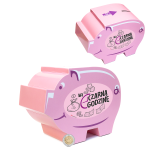 Ekologiczna Skarbonka Kartonowa Świnka "Na Czarną Godzinę" (14x19 cm)