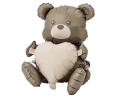 Balon foliowy Miś Matuś 3D 55x41x33 cm - dekoracja na powietrze, urodziny dzieci, baby shower, stojący, miś Tychy Katowice Mikołów - Zabawne Wydry