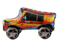 Balon foliowy Jeep 3D 89x45x37 cm - dekoracja na powietrze, urodziny chłopca, impreza motoryzacyjna, off-road, stojący, samochód Lędziny Tychy Katowice - Zabawne Wydry