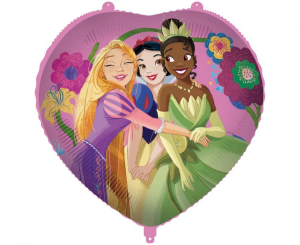 Balon foliowy serce Księżniczki "18"