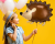 Balon foliowy Jeżyk Godan 50x34cm - Baby Shower, urodziny dziecka, leśne przyjęcie, balony na roczek, balony Tychy, sklep z balonami, Zabawne Wydry