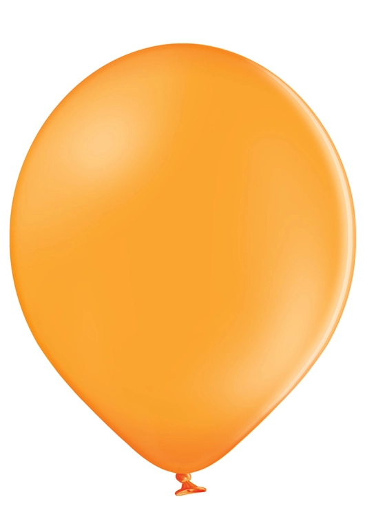 Balony lateksowe Belbal D5 Orange 5 cali - do ścianki balonowej, girlandy, dekoracje imprezowe Tychy, pomarańczowe balony, Zabawne Wydry