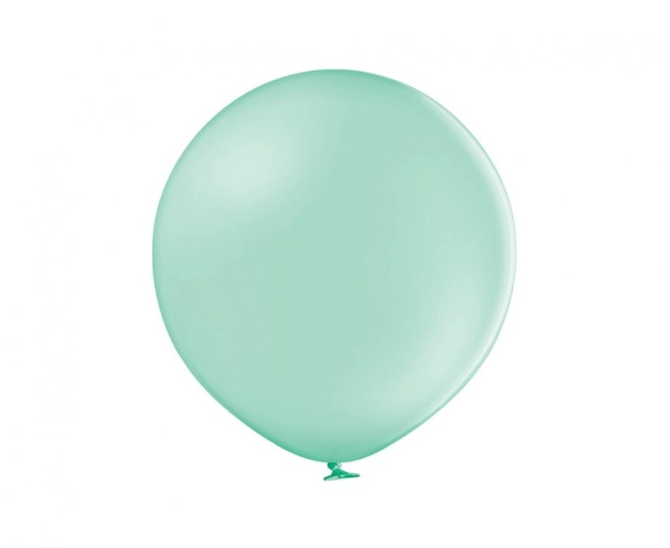 Balony lateksowe Belbal D5 Light Green 5 cali na sztuki - do ścianki balonowej, girlandy, jasnozielone dekoracje imprezowe Tychy, Baby Shower, Zabawne Wydry
