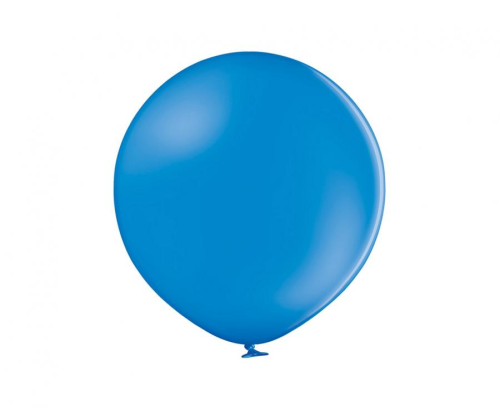Balony lateksowe Belbal D5 Mid Blue 5 cali na sztuki - do ścianki balonowej, girlandy, niebieskie dekoracje imprezowe Tychy, Baby Shower chłopiec, Zabawne Wydry