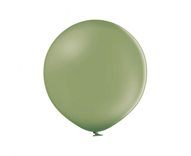 Balony lateksowe Belbal D5 Rosemary Green 5 cali na sztuki - do ścianki balonowej, girlandy, zielone dekoracje imprezowe Tychy, ślub boho, Zabawne Wydry