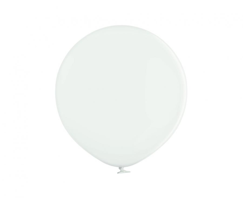 Balony lateksowe Belbal D5 Pastel White 5 cali na sztuki - do ścianki balonowej, girlandy, białe dekoracje imprezowe Tychy, ślub, Baby Shower, Zabawne Wydry
