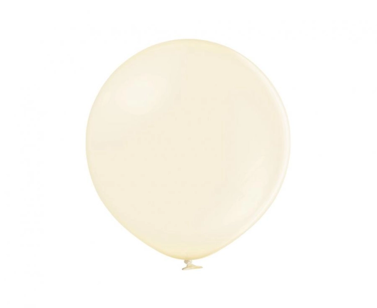 Balony lateksowe Belbal D5 Vanilla 5 cali na sztuki - do ścianki balonowej, girlandy, kremowe dekoracje imprezowe Tychy, ślub, Baby Shower, Zabawne Wydry
