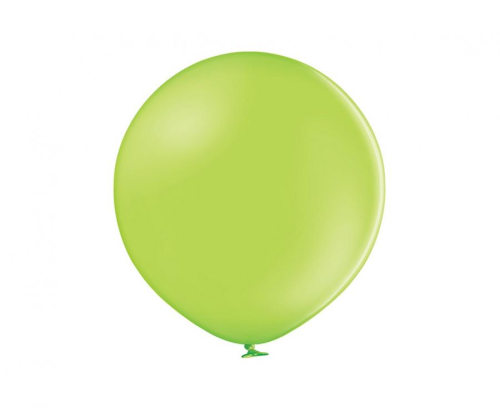 Balony lateksowe Belbal D5 Apple Green 5 cali na sztuki - do ścianki balonowej, girlandy, zielone dekoracje imprezowe Tychy, Baby Shower, Zabawne Wydry