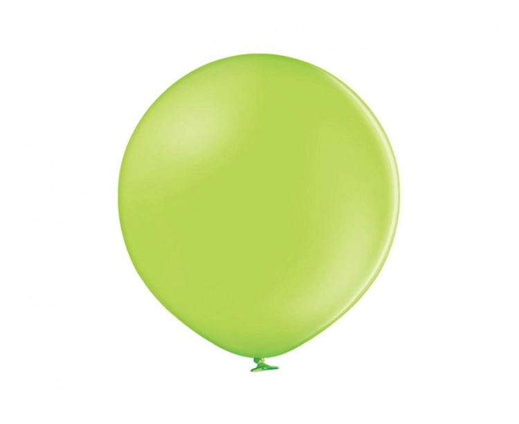 Balony lateksowe Belbal D5 Apple Green 5 cali na sztuki - do ścianki balonowej, girlandy, zielone dekoracje imprezowe Tychy, Baby Shower, Zabawne Wydry