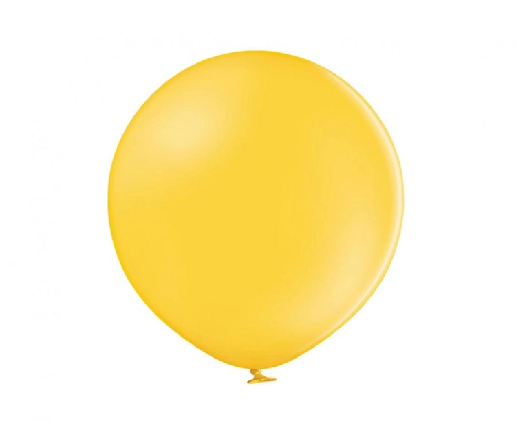 Balony lateksowe Belbal D5 Pastel Bright Yellow 5 cali na sztuki - do ścianki balonowej, girlandy, żółte dekoracje imprezowe Tychy, Baby Shower, Zabawne Wydry