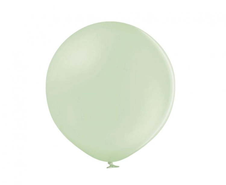 Balony lateksowe Belbal D5 Pastel Kiwi Cream 5 cali na sztuki - do ścianki balonowej, girlandy, zielone dekoracje imprezowe Tychy, Baby Shower, Zabawne Wydry