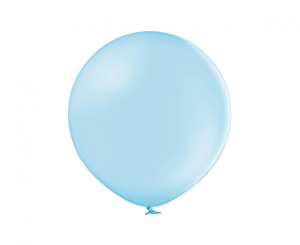 Balon lateksowy Belbal "5" Pastel Sky Blue