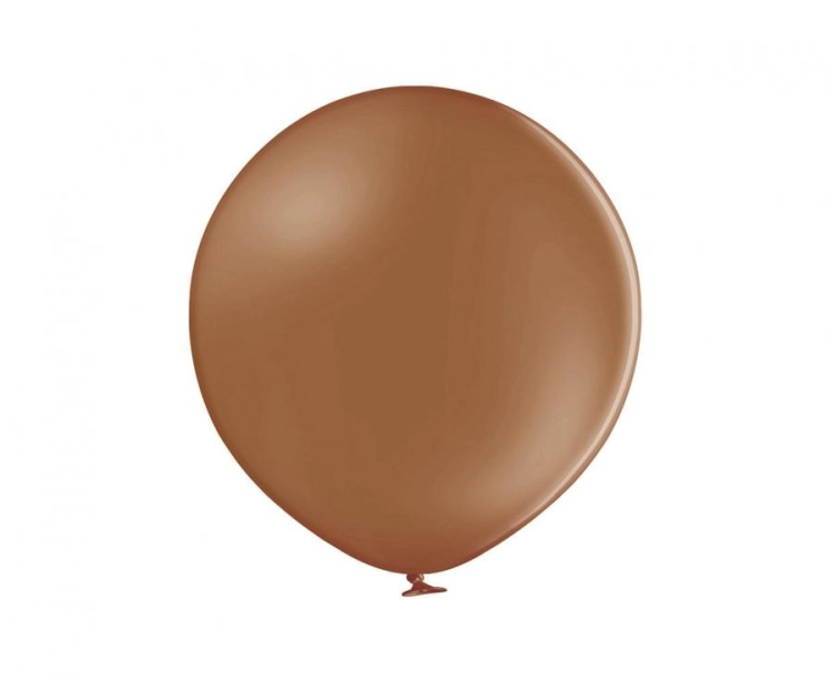 Balony lateksowe Belbal D5 Mocca 5 cali na sztuki - do ścianki balonowej, girlandy, brązowe dekoracje imprezowe Tychy, jesienne przyjęcie, ślub, Zabawne Wydry