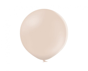Balon lateksowy Belbal "5" Pastel Alabaster
