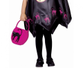 Strój dziecięcy Czarownica rozmiar 92-104 cm, peleryna, spiczasty kapelusz, torba, kostium na Halloween, karnawał, wypożyczalnia Tychy, Godan, Zabawne Wydry