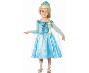 Zestaw dla dzieci Niebieska Księżniczka (sukienka, opaska), rozm. 92/104 cm