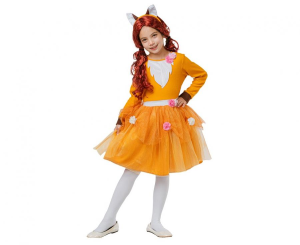 Zestaw dla dzieci Lisek (sukienka, opaska), rozm.120/130 cm