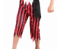 Autentyczny strój Pasiastego Pirata dla dziecka (rozmiar 130/140 cm) ze spodniami, bluzką z kamizelką, paskiem i bandaną, producent Godan, idealny na bale i Halloween w Tychach.