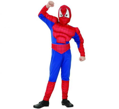 stroj-pajeczy-bohater-spiderman-z-muskulami-dla-dzieci-130-140-cm