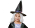 Strój Nieziemska Czarownica Godan dla dziewczynki (rozmiar 110/120 cm) – różnokolorowa sukienka i kapelusz. Idealny kostium na Halloween. Kup online lub wypożycz w Zabawne Wydry Tychy.
