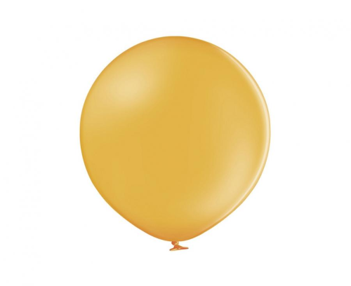 Małe balony lateksowe Belbal D5 (5 cali) w kolorze Żółty Honey Yellow. Sprzedaż na sztuki. Balony do girland balonowych i dekoracji Arch.