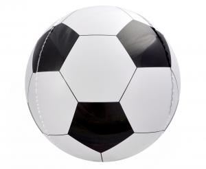 Balon foliowy Piłka Nożna biało-czarna 40 cm, dekoracja urodzinowa dla piłkarza, Godan.