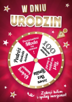 Kartka Urodzinowa - Zakręć Kołem i Spełnij Marzenia