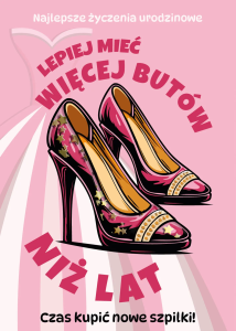 Kartka Urodzinowa - Ruchome Konfetti