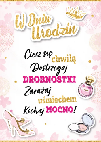 Kartka urodzinowa W Dniu Urodzin, motyw podróżniczy, Vespa, Wieża w Pizie, z gotowym tekstem życzeń o przygodach.