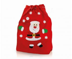 Worek Świętego Mikołaja Godan 50x70 cm, rekwizyt świąteczny, worek na małe prezenty.
