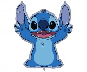 Duży balon foliowy Stitch 88 cm z otwartymi ramionami, radosny stworek z bajki Lilo i Stitch, Procos.