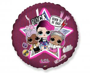 Balon foliowy LOL Born To Be Bad 18 cali - dekoracja na urodziny od Zabawne Wydry Tychy, Katowice, Śląsk