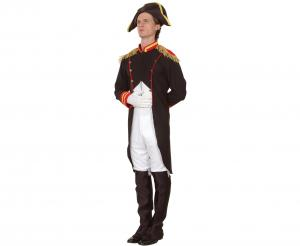 STRÓJ Zestaw dla dorosłych Napoleon (kapelusz, płaszcz, spodnie z nakładkami ), rozm.56