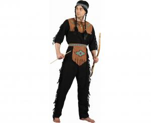 STRÓJ Zestaw dla dorosłych Indianin (opaska, pasek, bluzka, spodnie), rozm. 56