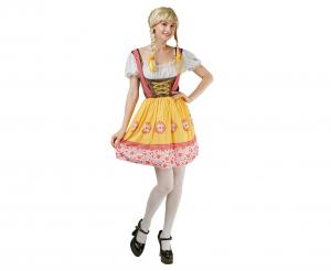stroj-bawarski-damski-oktoberfest-zolta-sukienka-tychy