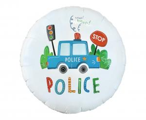 Balon Foliowy POLICJA Radiowóz | 46cm (18") Godan
