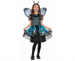 Strój Zestaw dla dzieci Motylkowa Wróżka (sukienka, opaska, skrzydła), rozm.120/130 cm