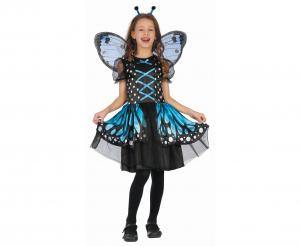 Strój Zestaw dla dzieci Motylkowa Wróżka (sukienka, opaska, skrzydła), rozm.110/120 cm