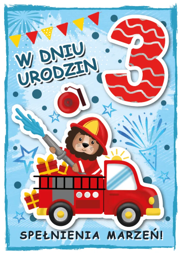 kartka-na-3-urodziny-lew-strazak-woz-strazacki-3d.jpg