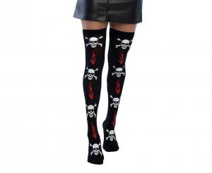 Pończochy Czarne "Audrey" – Uniwersalne