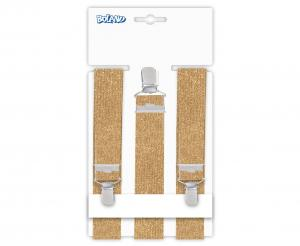 Szelki Złote Błyszczące (Regulowane)